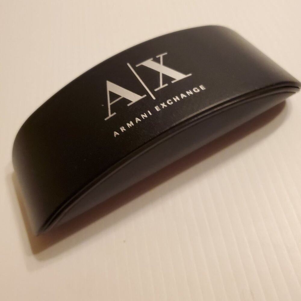 AX Armani Exchange magnetic sunglasses case